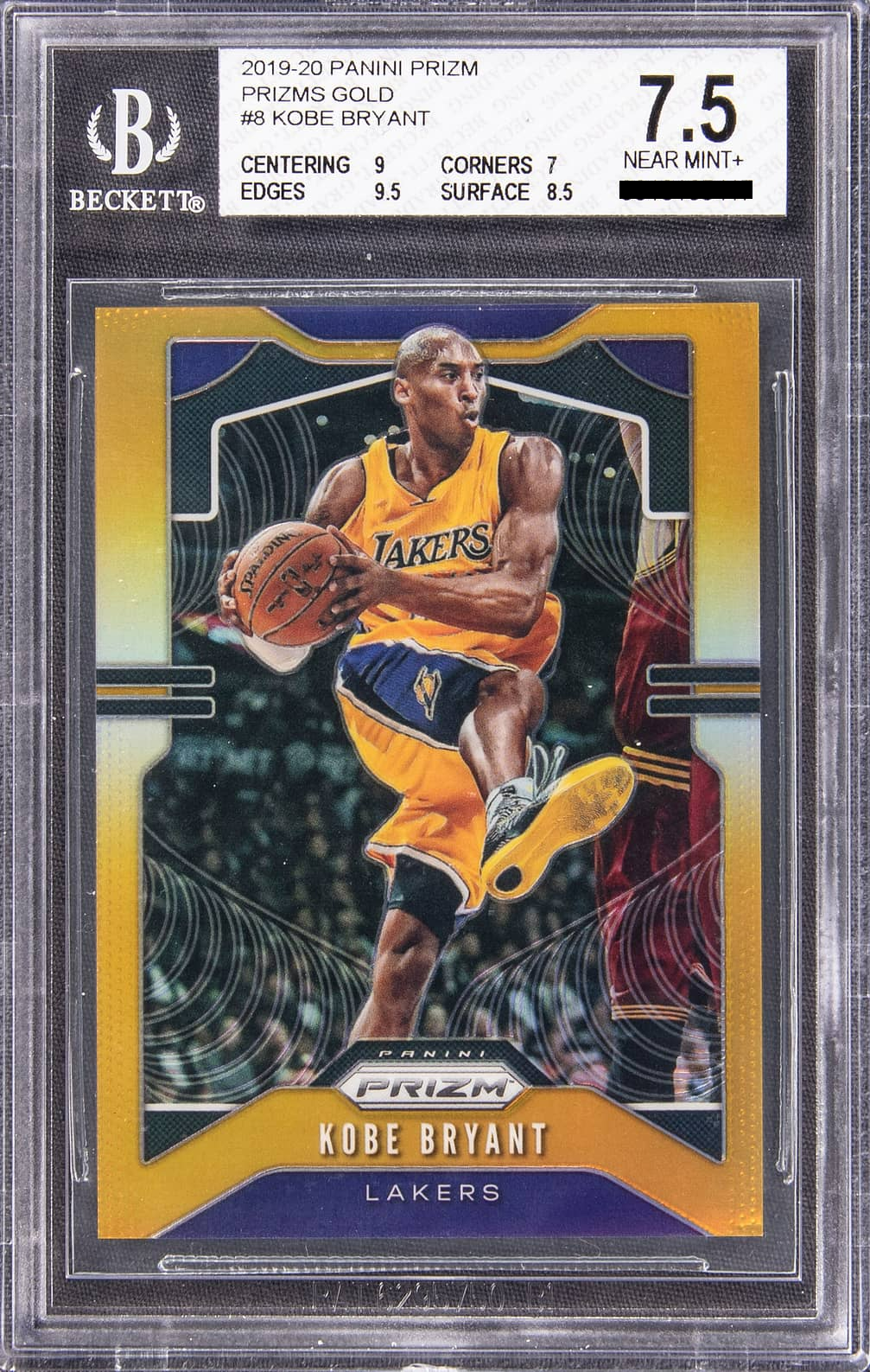 Kobe Bryant [Gold /10] (2019 Prizm)
