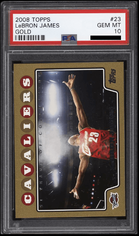 LeBron James [Gold Border /2008]