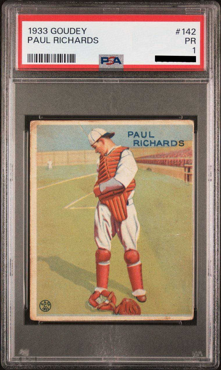 Paul Richards (1933 Goudey)