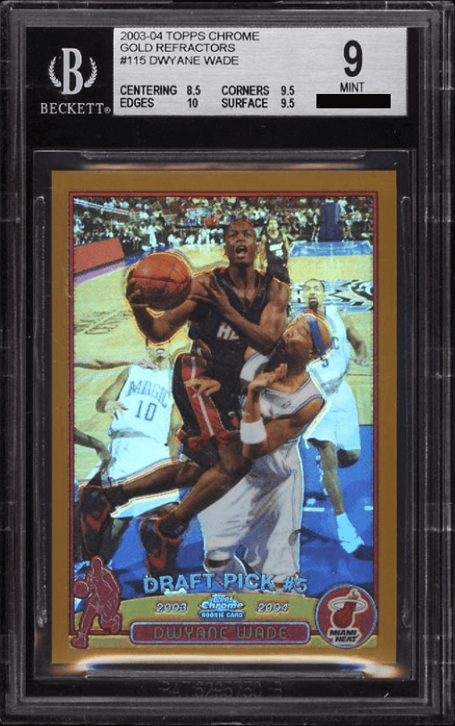 Dwyane Wade [Gold Refractor /50]