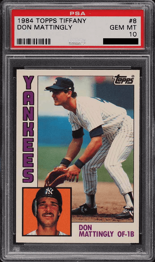 Don Mattingly (1984 Topps Tiffany)
