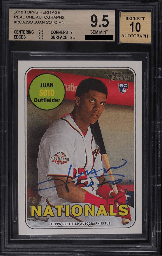 Juan Soto [Real One Autographs]