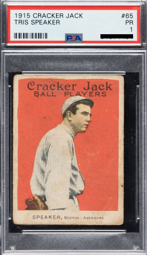 Tris Speaker (1915 Cracker Jack)