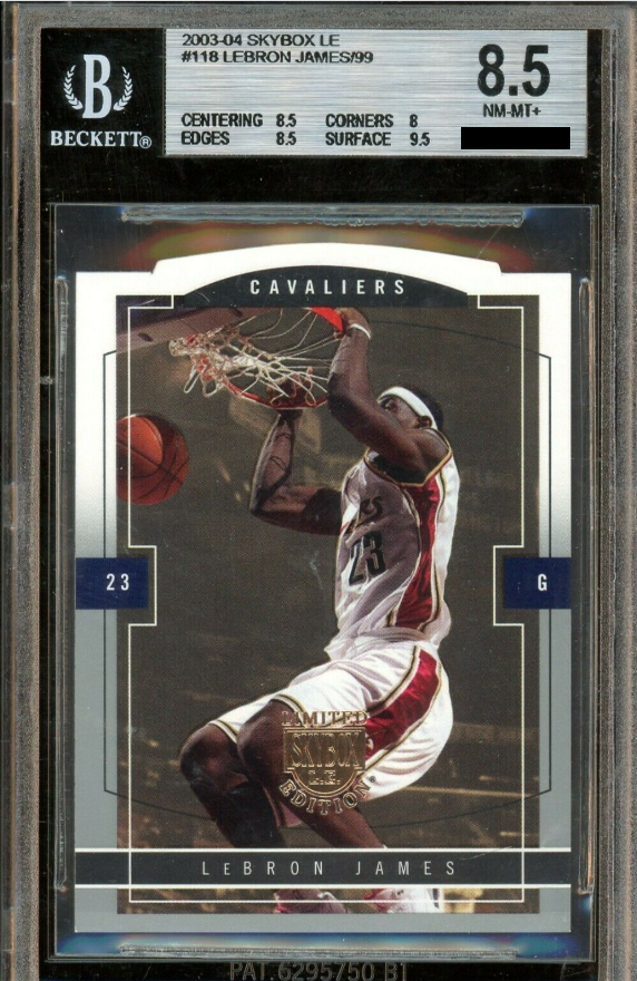 LeBron James [LE /99] condition prices