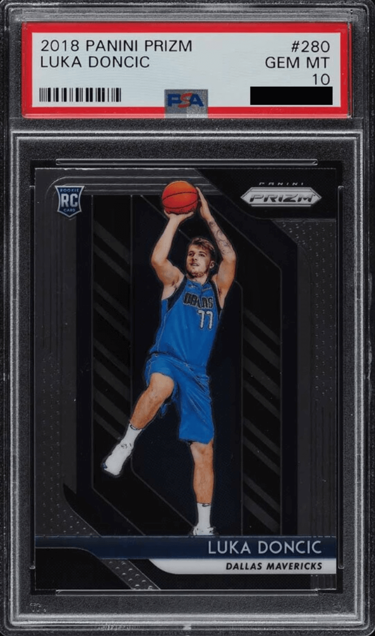 2018 Prizm Luka Doncic Base #280 PSA 10