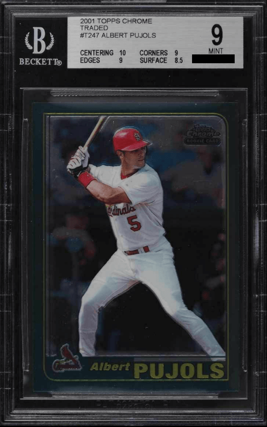 Albert Pujols (2001 Topps Chrome Traded)