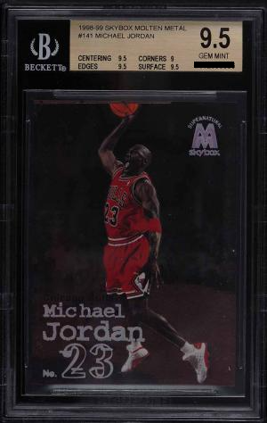 Michael Jordan (1998 Skybox Molten Metal)