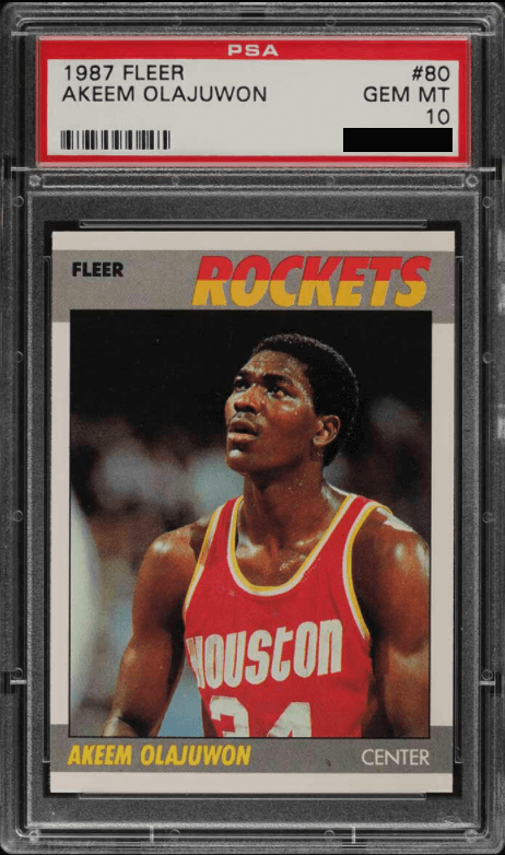 Hakeem Olajuwon (1987 Fleer)