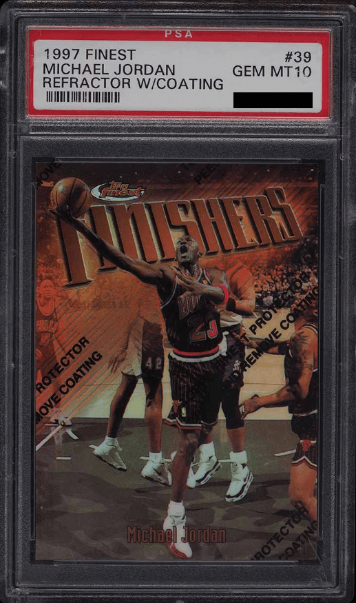 Michael Jordan [Finishers Refractor (W/ Coating)]