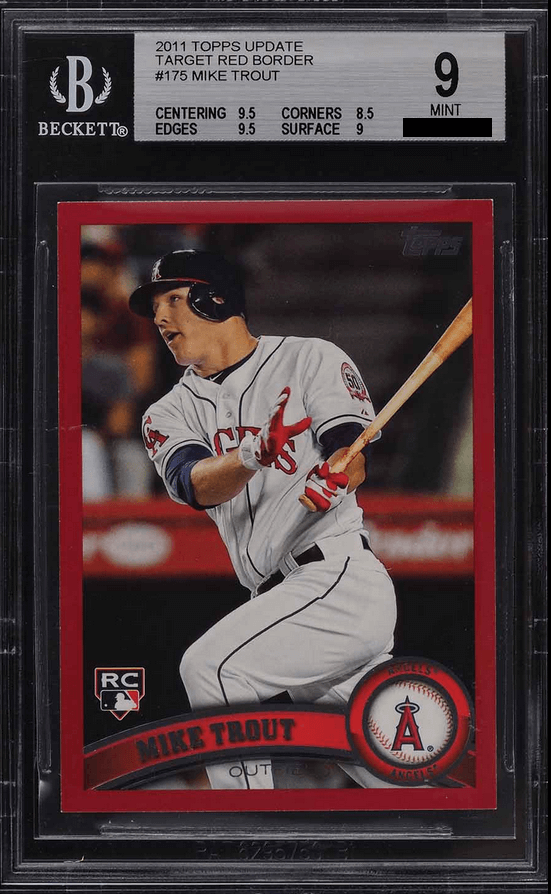 Mike Trout [Target Red Border]