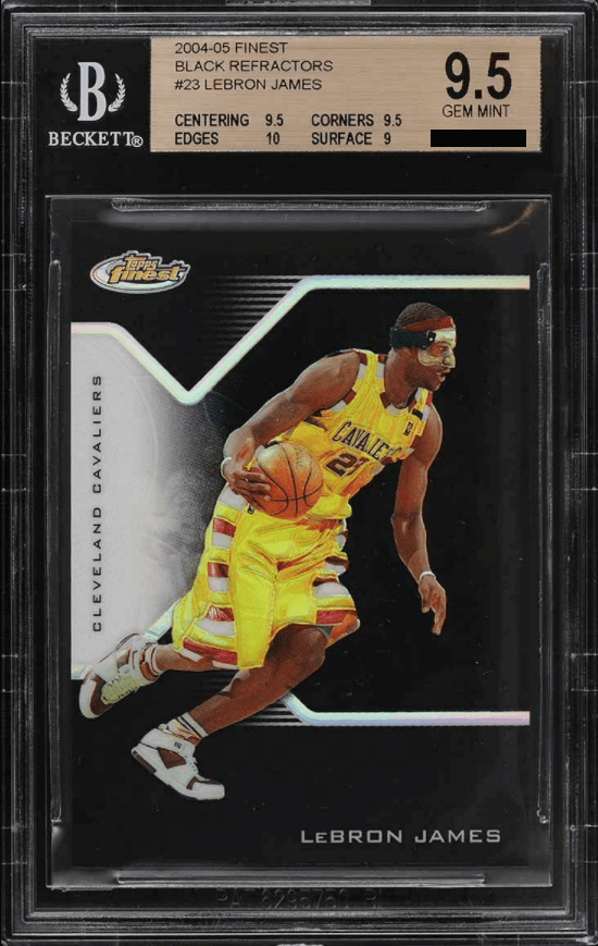 LeBron James [Black Refractor /29]
