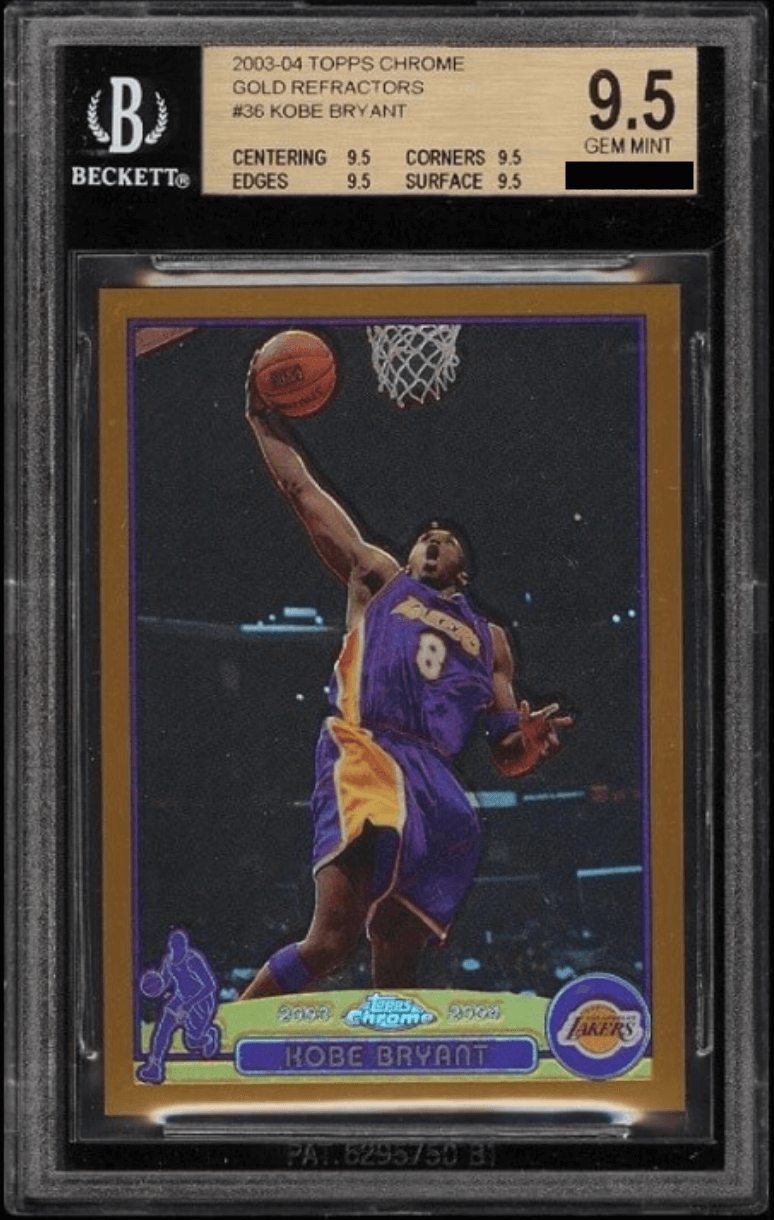 Kobe Bryant [Gold Refractor /99]