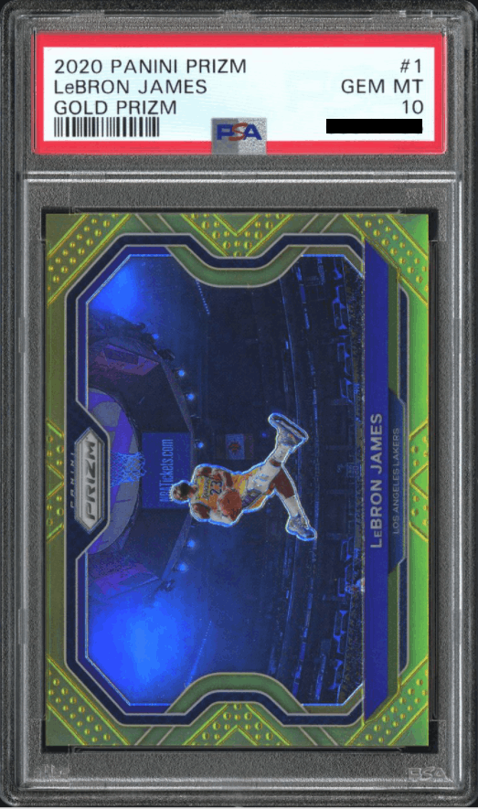 LeBron James [Gold /10] (2020 Prizm)