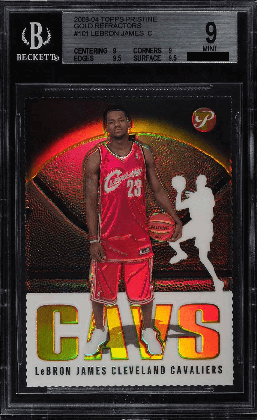 LeBron James [Gold Refractor /99]