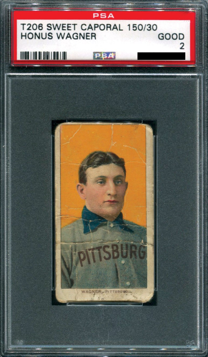 Honus Wagner [Sweet Caporal 150/30] card