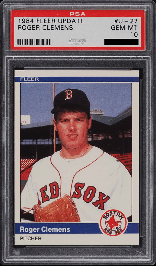 Roger Clemens (1984 Fleer Update)