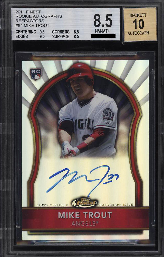 Mike Trout [Rookie Autographs Refractor /499]