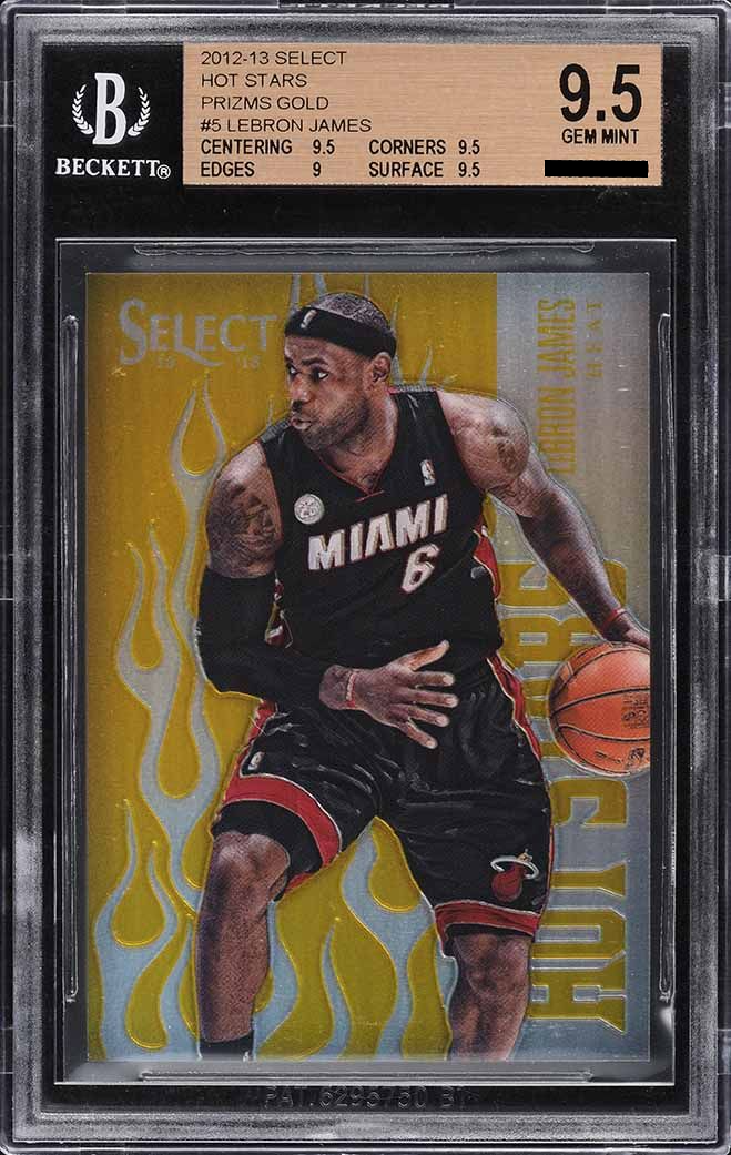 LeBron James [Hot Stars Gold /10]