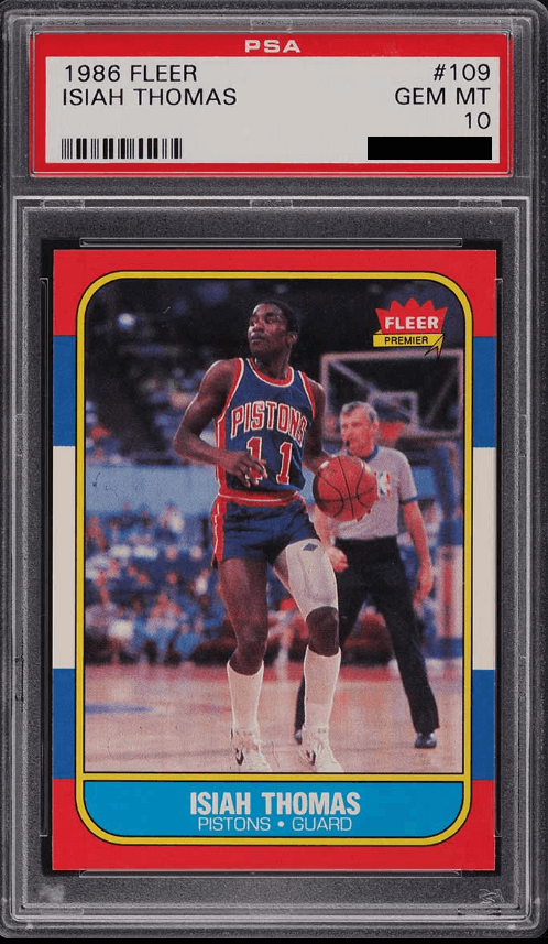 Isiah Thomas (1986 Fleer)