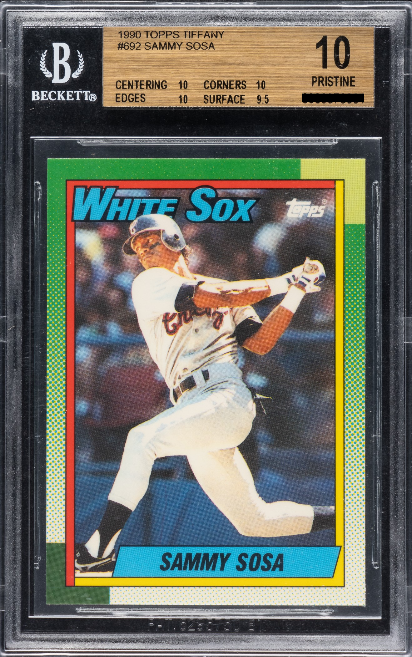 Sammy Sosa (1990 Topps Tiffany)