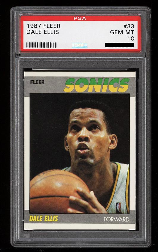 Dale Ellis (1987 Fleer)