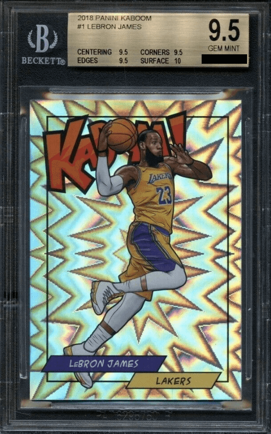 LeBron James [Kaboom!] (2018 Panini)