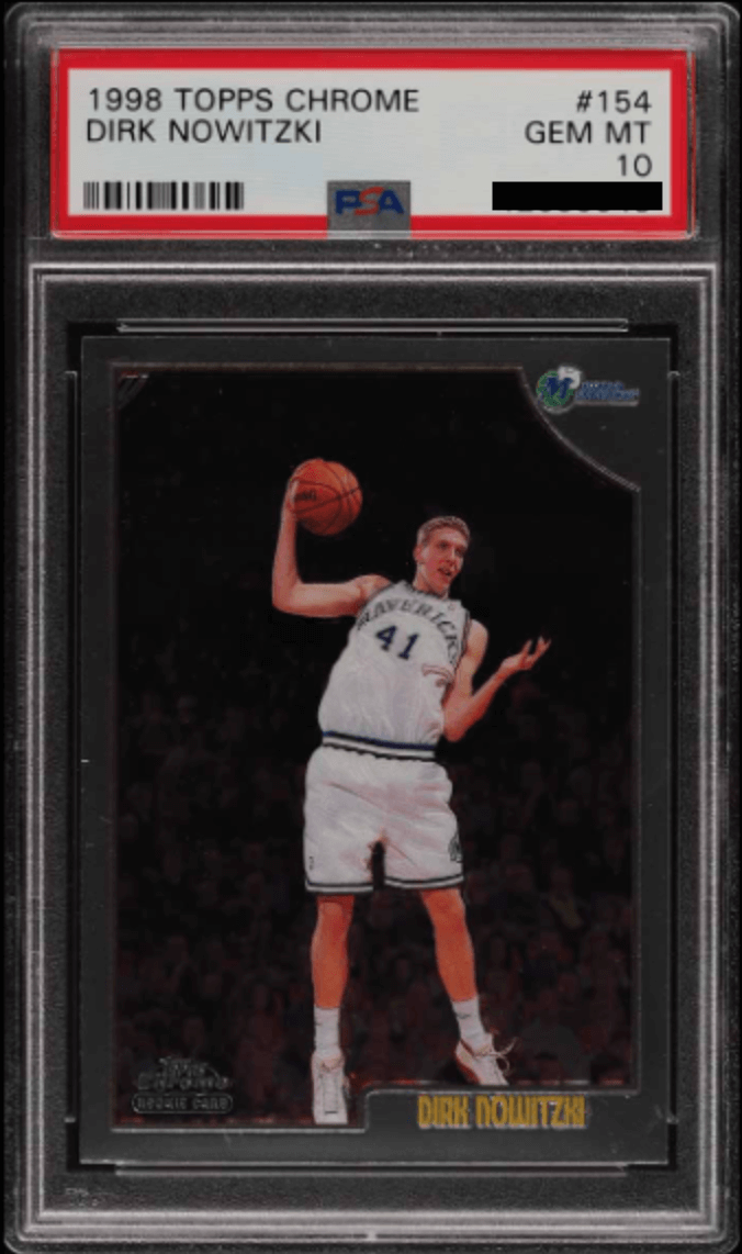 Dirk Nowitzki (1998 Topps Chrome)