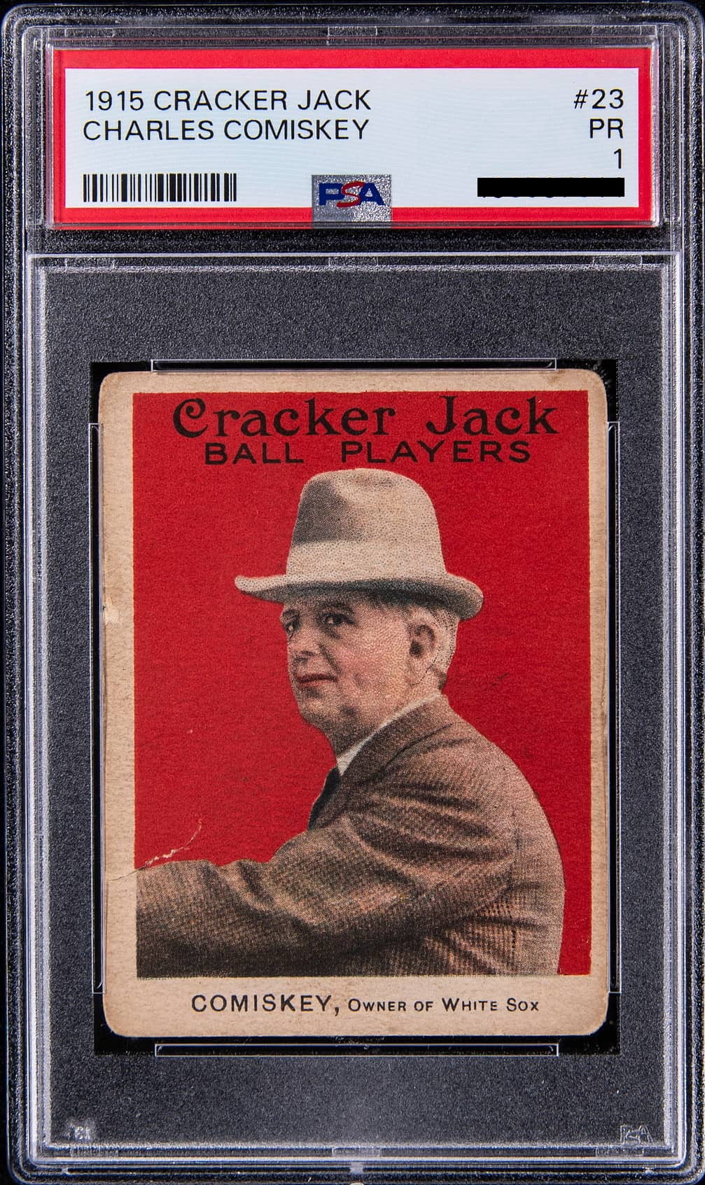 Charles Comiskey condition prices
