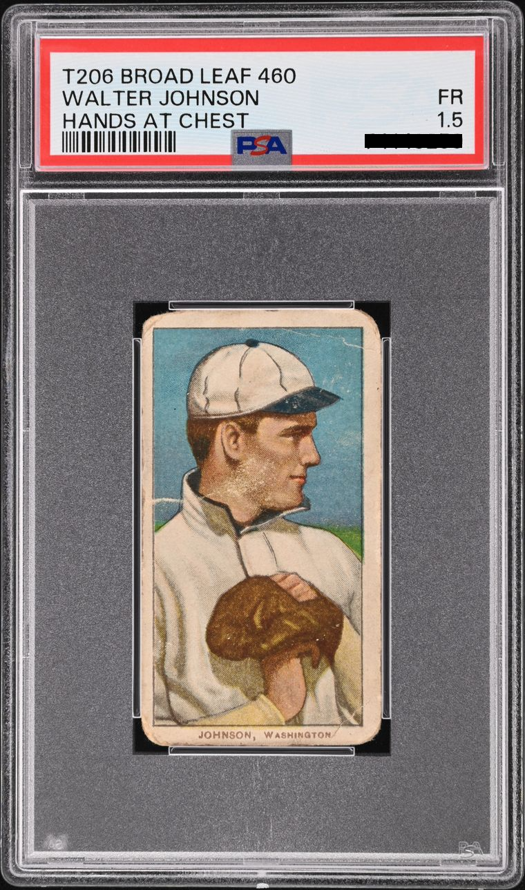 Walter Johnson [Broad Leaf 460 Hands at Chest]
