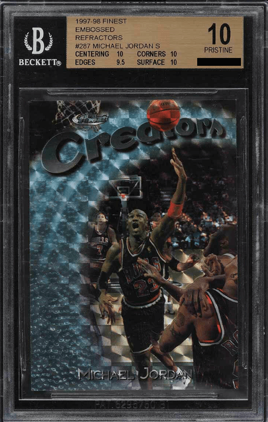 Michael Jordan [Embossed Refractor /263]