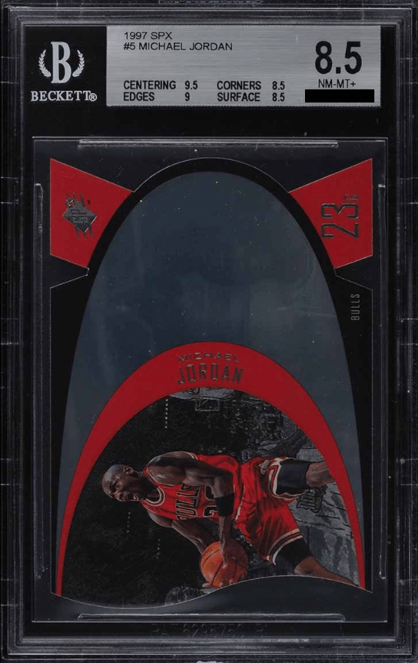 Michael Jordan (1997 SPx Die-Cut)
