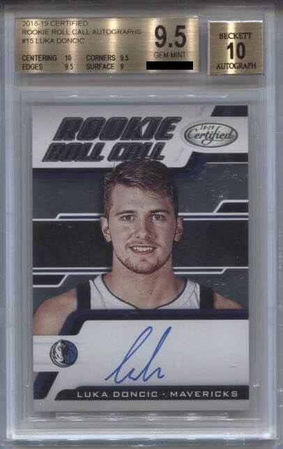 Luka Doncic [Rookie Roll Call Autographs]