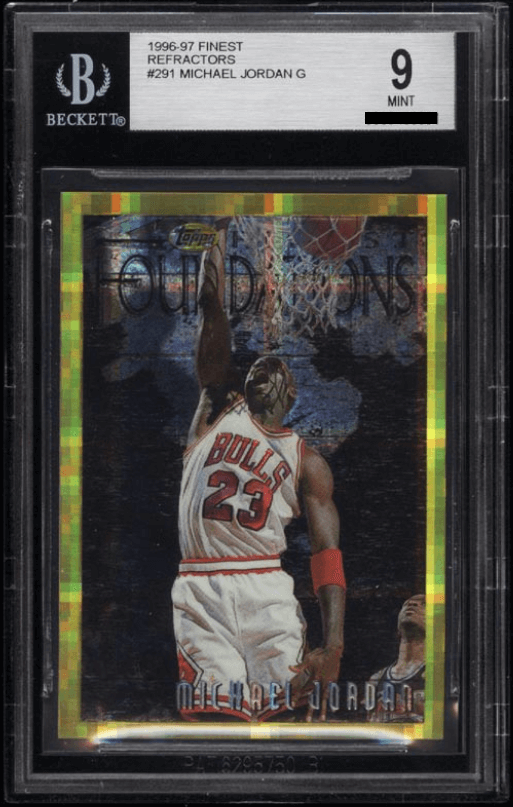Michael Jordan [Gold Refractor (W/o Coating)]