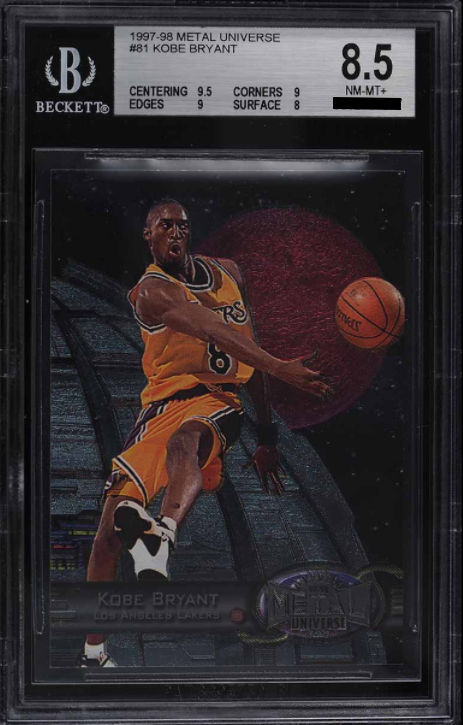 Kobe Bryant (1997 Metal Universe)