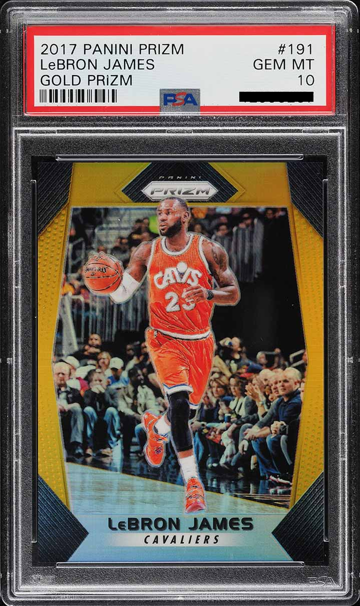 LeBron James [Gold /10] (2017 Prizm)