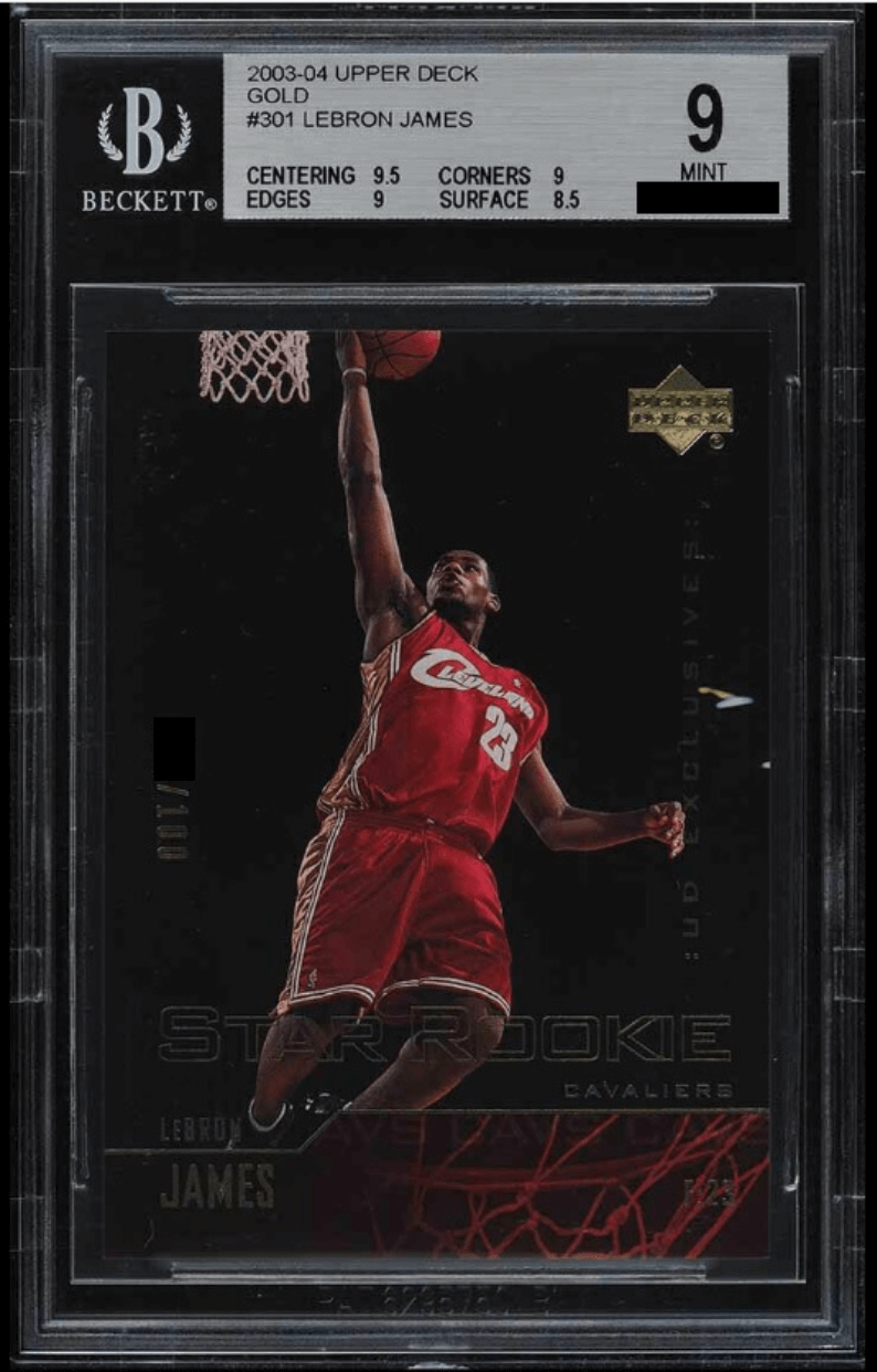 LeBron James [Star Rookie Exclusives Gold /100]