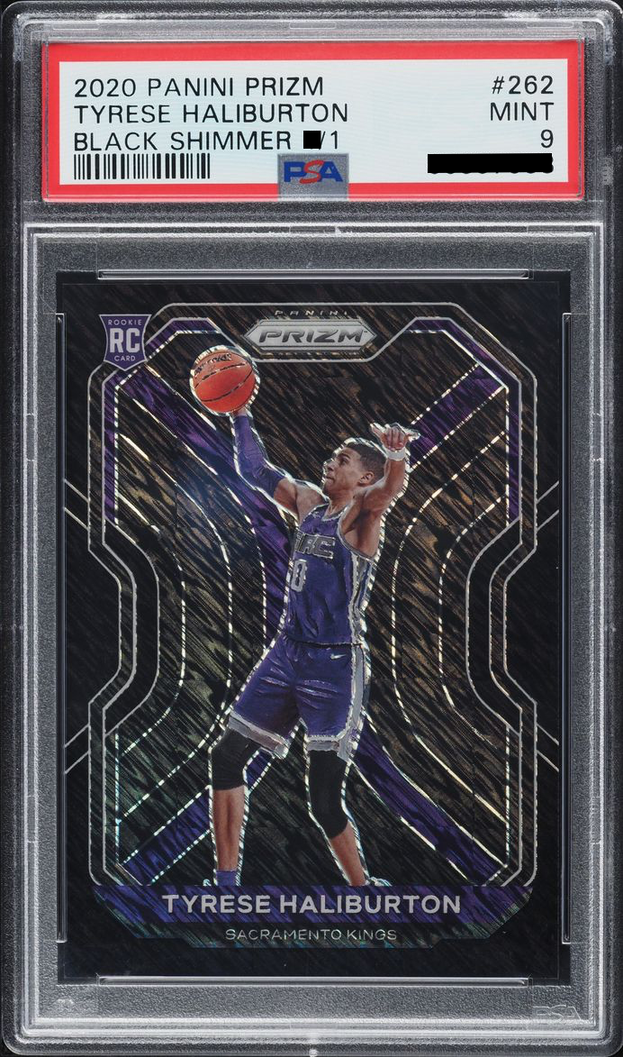 Tyrese Haliburton [Black Shimmer 1/1]
