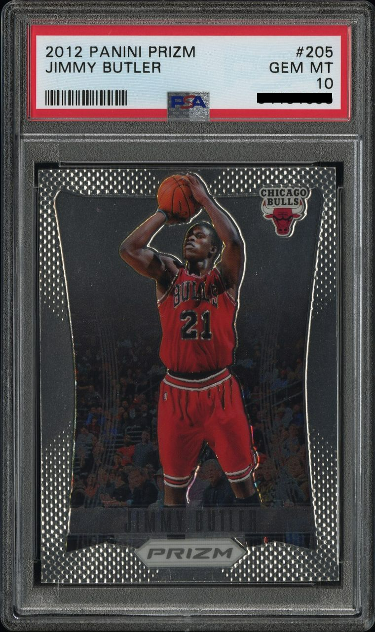 2012 Prizm Jimmy Butler Base #205 PSA 10