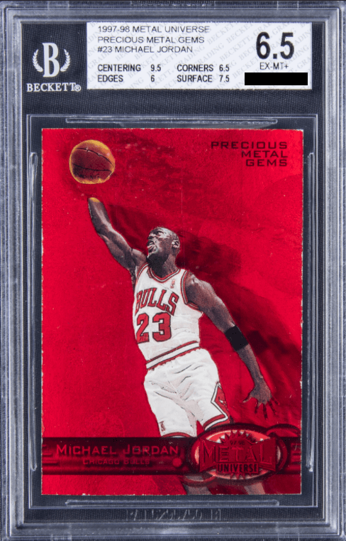 Michael Jordan [Precious Metal Gems (PMG) Red /90]