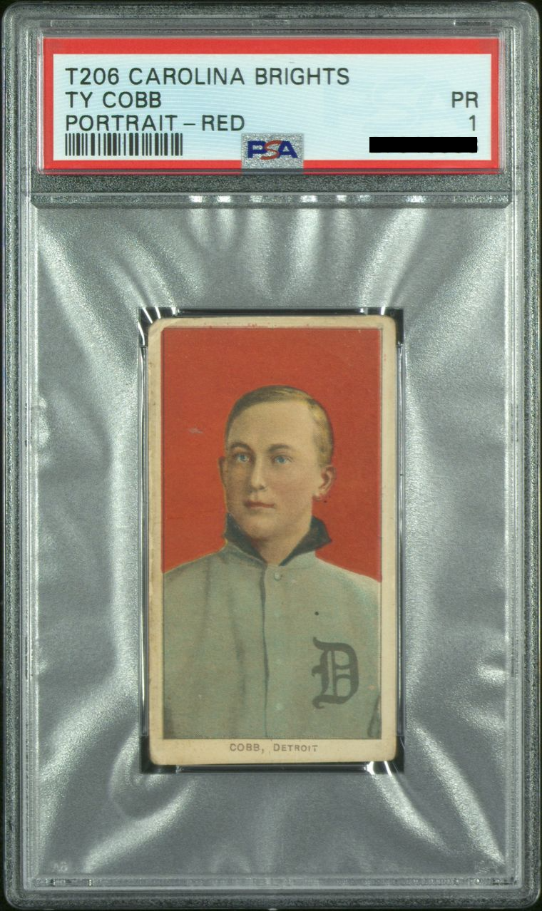 Ty Cobb [Carolina Brights Portrait - Red]