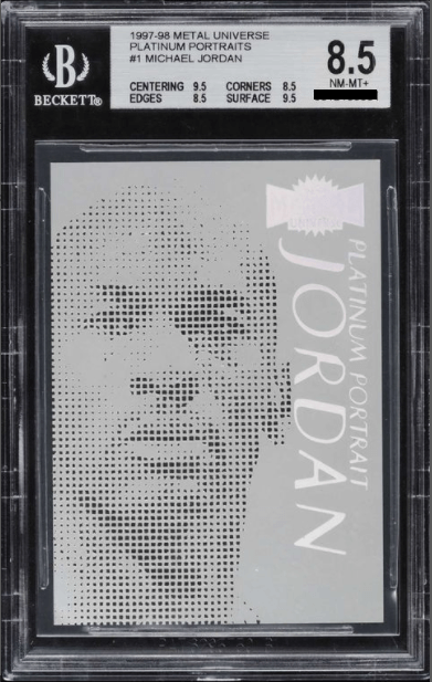 Michael Jordan [Platinum Portrait]