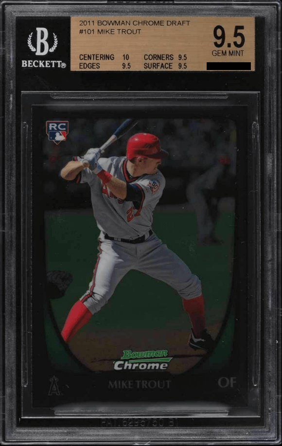 Mike Trout (2011 Bowman Chrome Draft)