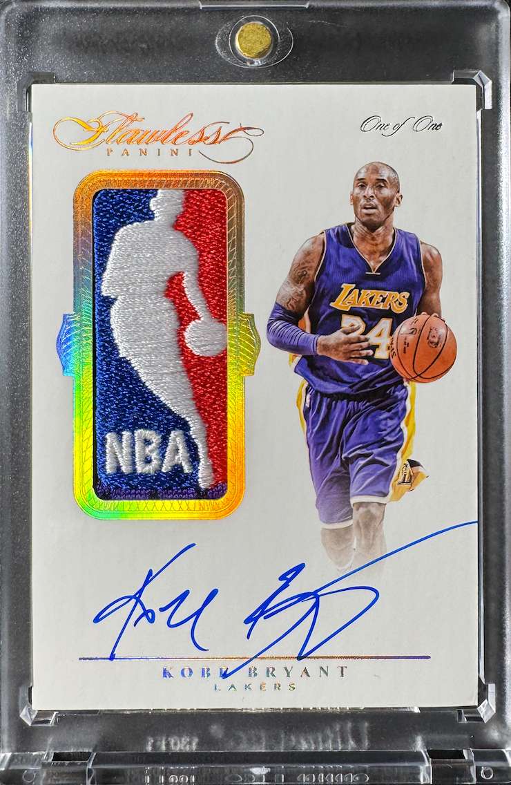 Kobe Bryant card visual from Card Ladder