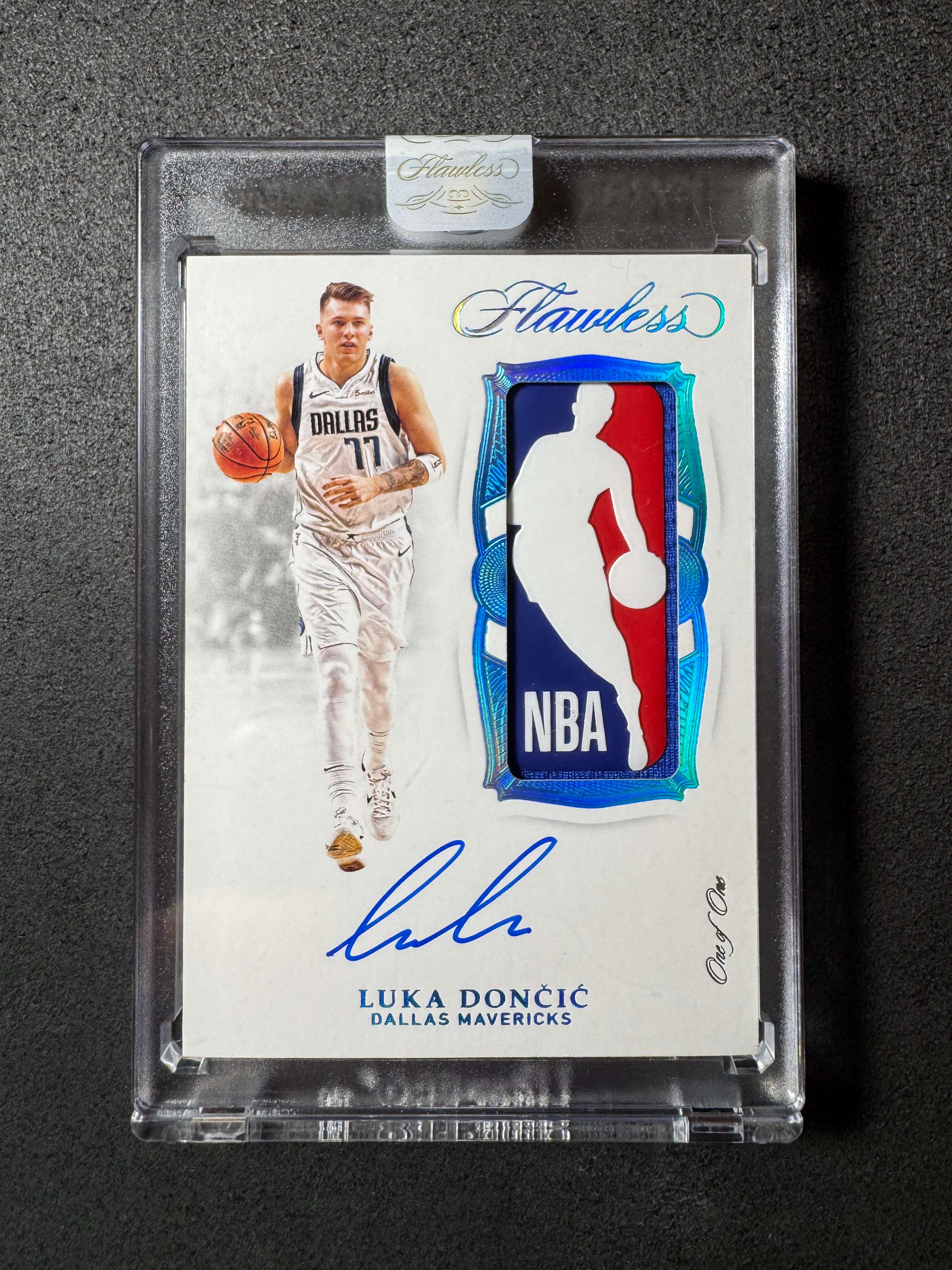 Luka Doncic card visual from Card Ladder
