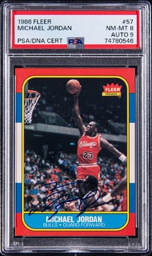 Michael Jordan card visual from Card Ladder