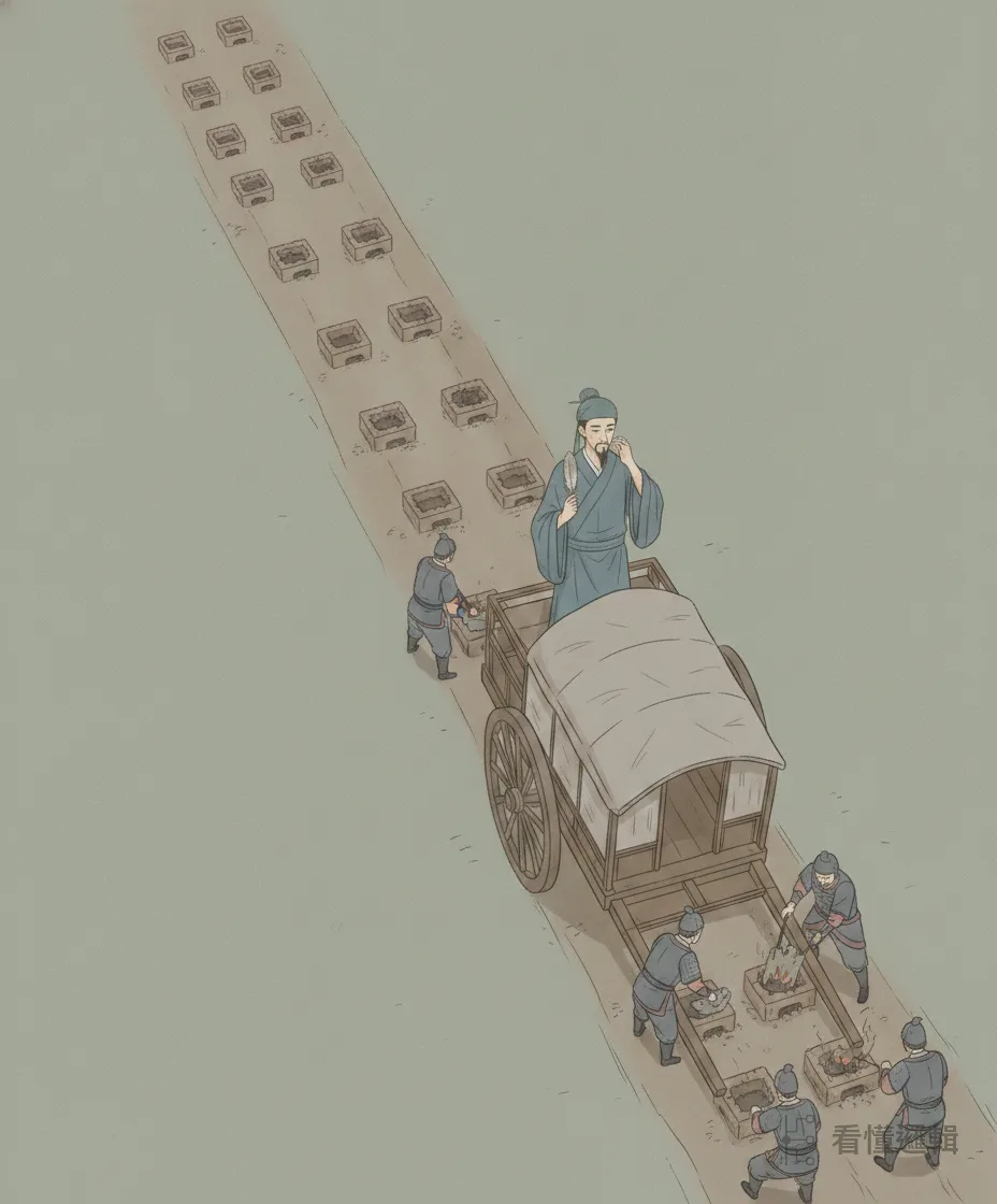 齊軍不去正面解圍，反而直逼魏國都城，逼魏軍回防。孫臏又下一計「逐日減灶」：沿途爐灶一天比一天少，讓對方誤以為齊軍節節逃散、兵力大減。