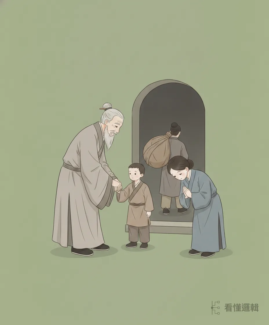 一位早逝進士留下孤兒寡母、遠道投靠，劉元普把母子接進府裡安頓，供孩子讀書，視同自家人。