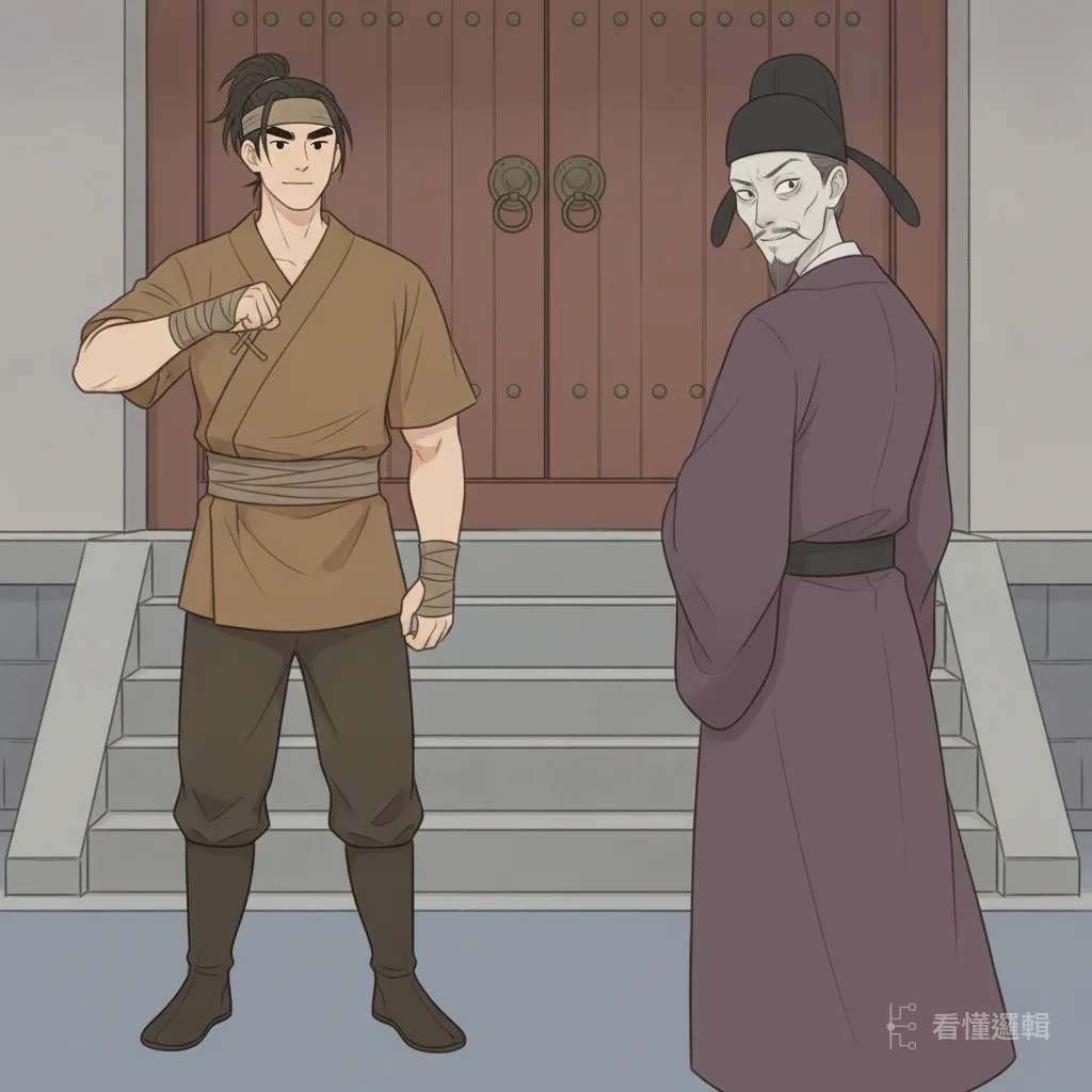楊文廣的三子楊懷玉不計較張茂素來看輕楊家，仍上前拱手請戰。楊家想掙的，是那份憑真本事換來的前途祿位。