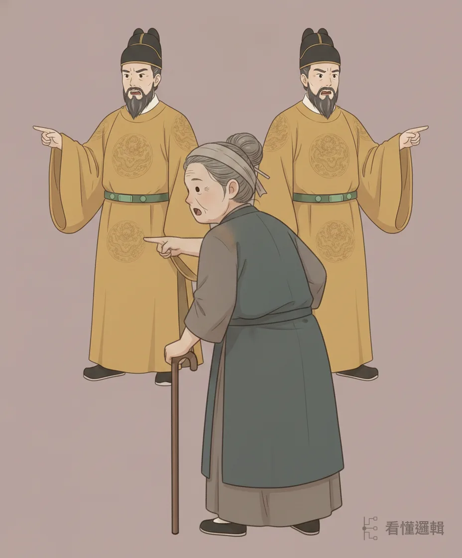 大鵬鳥怕兄弟被拿，乾脆變成宋仁宗混進宮裡攪局。真假天子並立，連太后都認錯了人——局面一路亂到了頂點。