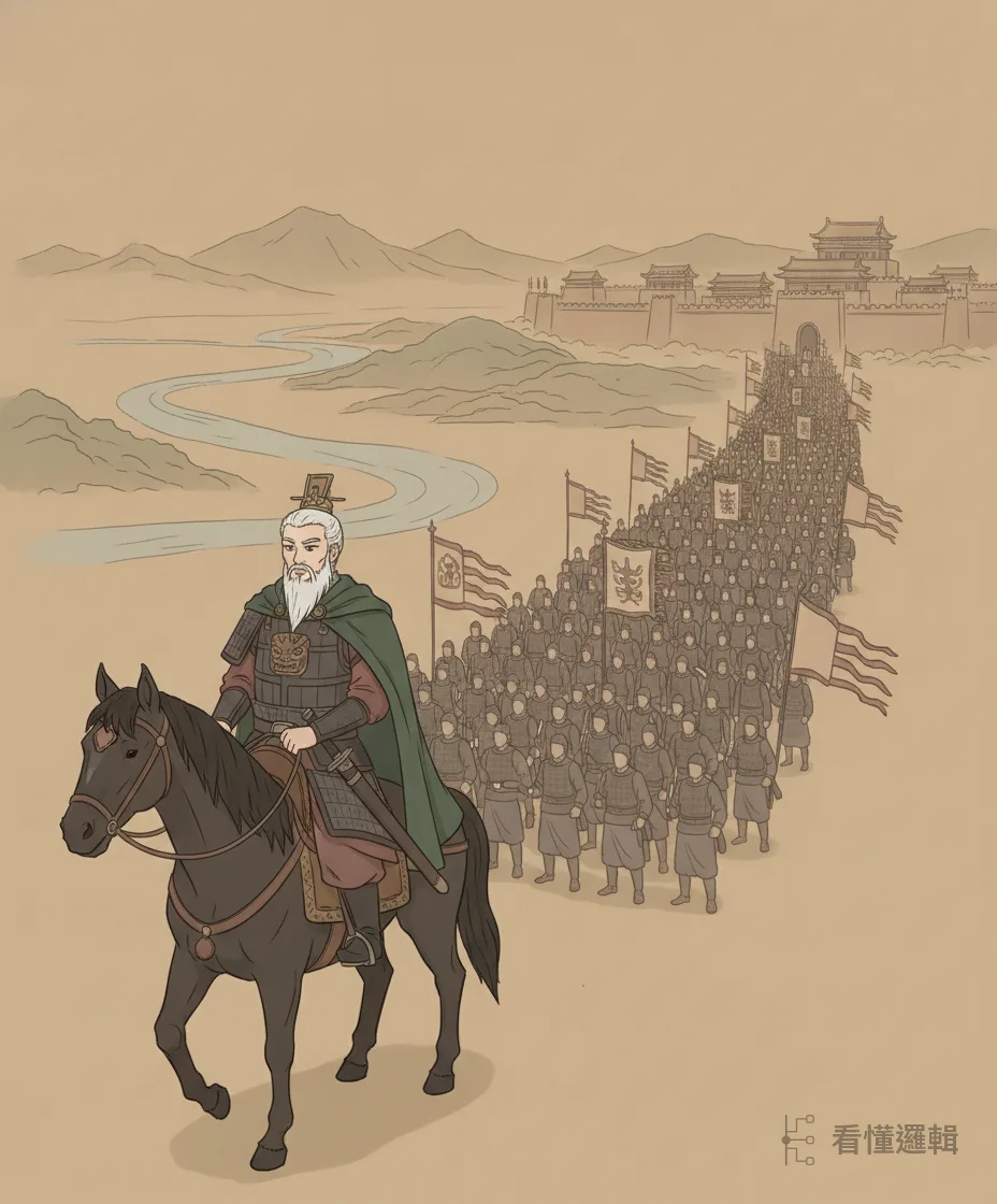商朝末年，紂王失德、人心漸離，老太師聞仲為穩住社稷，親率三十萬大軍西征。旌旗浩蕩，可眼前一重江水又一重山——路才起步，關卡已一重接著一重。